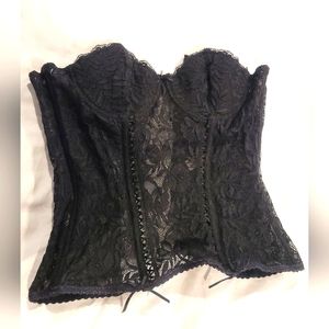 Sexy lace corset boustier size 34C